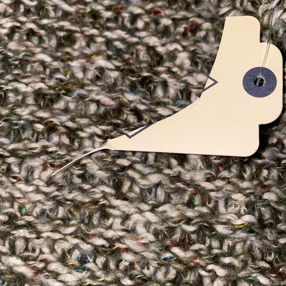 St. John Bay‎  Crewneck Long Sleeves Women Crochet Open Knit Tunic Sweater - Picture 8 of 9